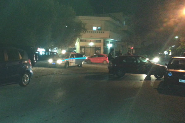 Χανιά: Τροχαίο ατύχημα στην Εφέδρων Πολεμιστών (φωτο)