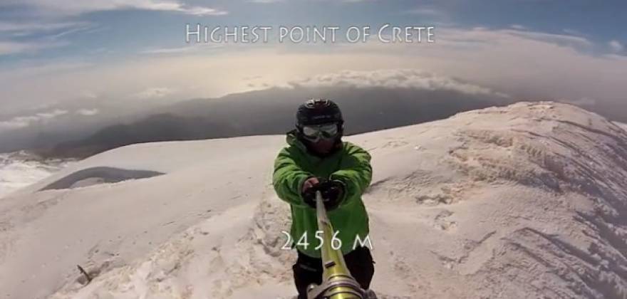 Δεν είναι ο Παρνασσός αλλά ο Ψηλορείτης! - Η Κρήτη όπως δεν την έχουμε ξαναδεί (video)