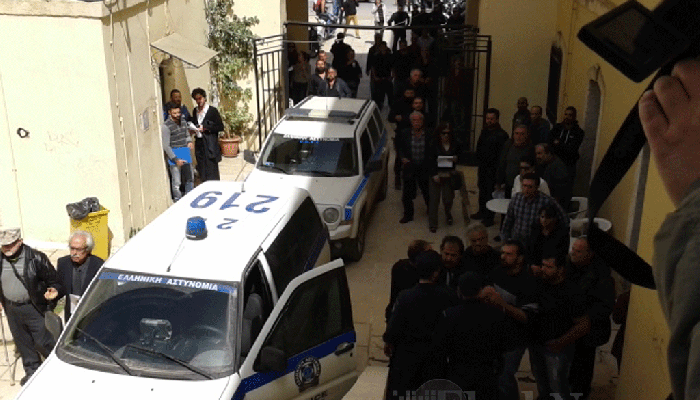 Ένταση στα δικαστήρια Χανίων στη δίκη του 50χρονου