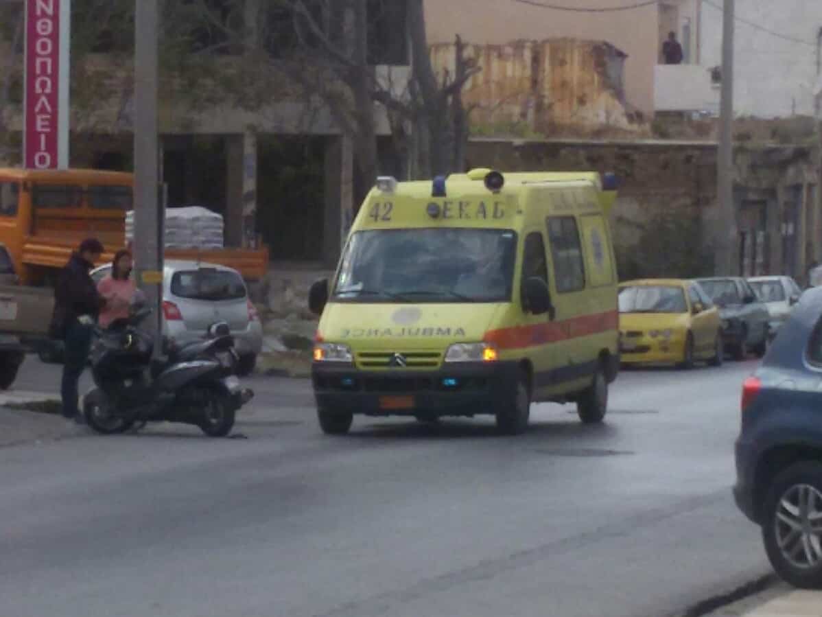 Χανιά Τροχαίο με μηχανάκι στην Αποκορώνου