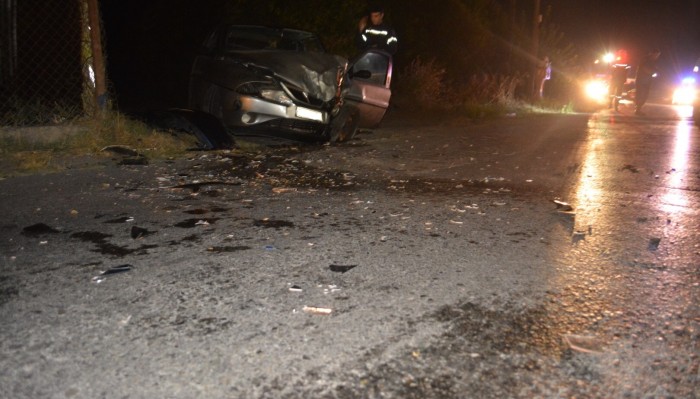 Δύο τροχαία ατυχήματα την νύχτα στα Χανιά (Photo-video)