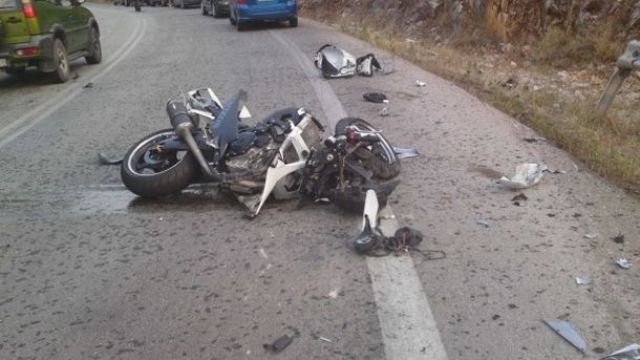 Έχασε την μάχη για την ζωή ο 26χρονος μοτοσικλετιστής
