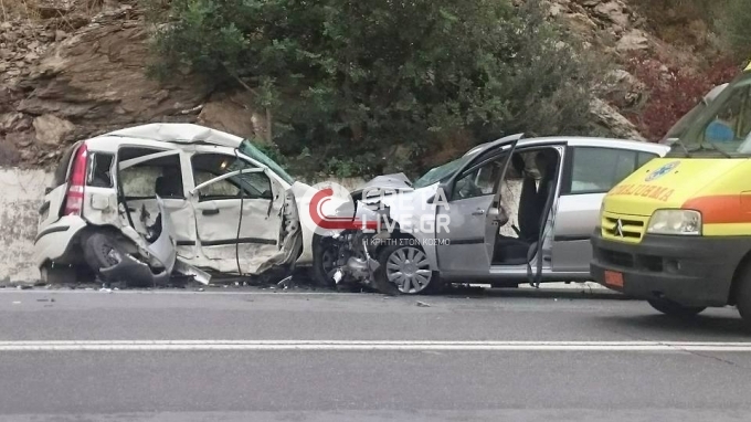 Κρήτη: Νέο θανατηφόρο τροχαίο στην Εθνική οδό (φωτο)