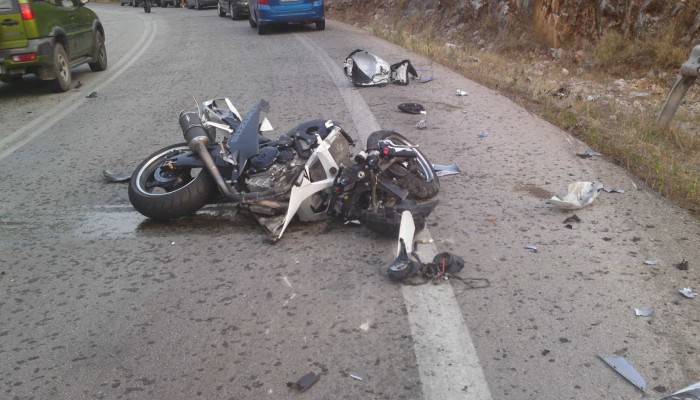 Ακρωτηριάστηκε το πόδι οδηγού σε τροχαίο στον ΒΟΑΚ στα Χανιά
