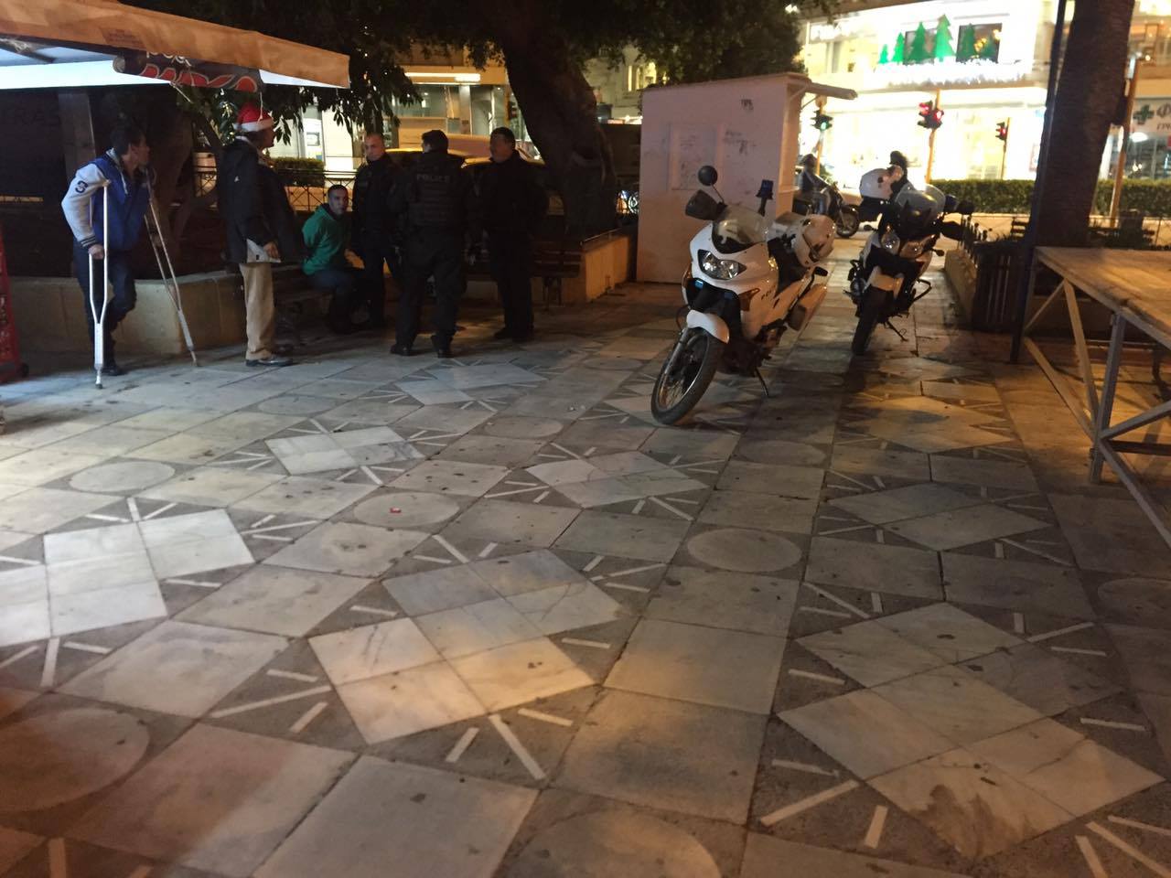 Τριτοκοσμικές καταστάσεις στο κέντρο των Χανίων μόλις νυχτώσει