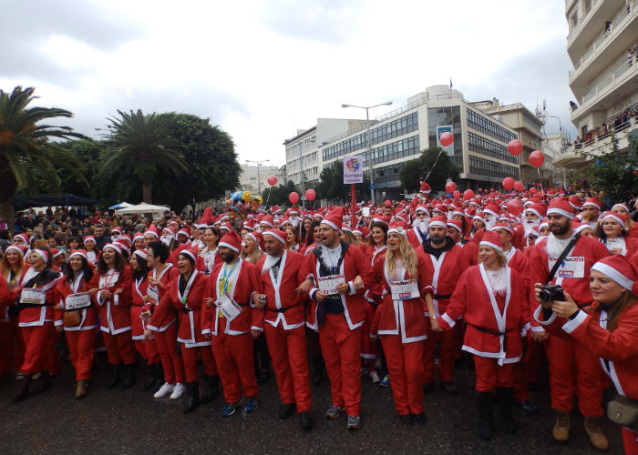 Όλα τα Χανιά στο ρυθμό του Santa Run Πάμε γερά για τις 7.000 συμμετοχές