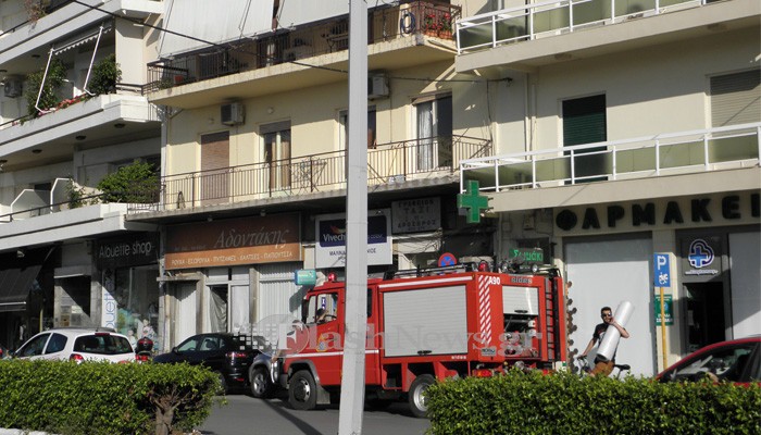 Πυρκαγιά σε σπίτι στο κέντρο των Χανίων