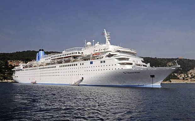 Χανιά: Το χλιδάτο Thomson Dream στο λιμάνι της Σούδας
