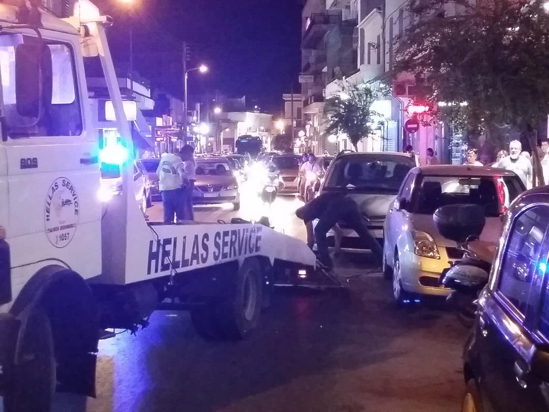 Γαϊδουρίστας προκάλεσε κυκλοφοριακό έμφραγμα στο κέντρο των Χανίων (φωτο)