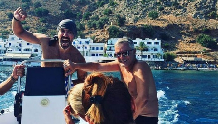Ιωσήφ Μαρινάκης-Χρύσα Καλπάκη: Ξεκίνησαν στο Λουτρό τον μήνα του μέλιτος!