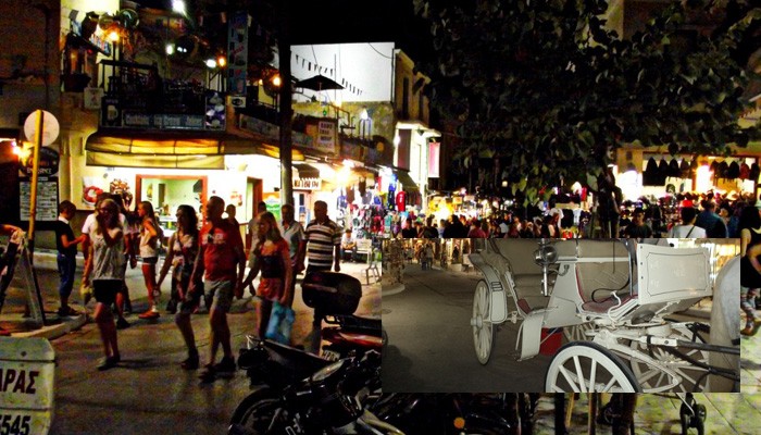 Τραυματισμός πεζού από άμαξα στην οδό Χάληδων των Χανίων