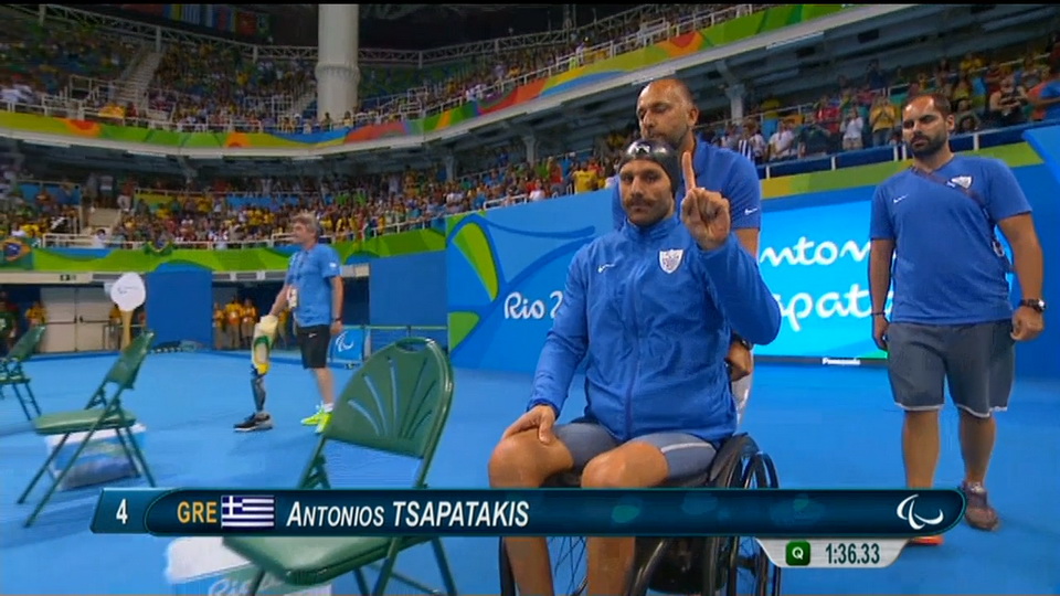 Δείτε τον συγκλονιστικό αγώνα του Αντώνη Τσαπατάκη στο τελικό των 100 μέτρων πρόσθιο (video)