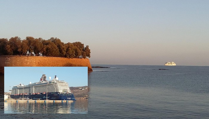 Δύο κρουαζιερόπλοια με χιλιάδες επισκέπτες σήμερα στα Χανιά