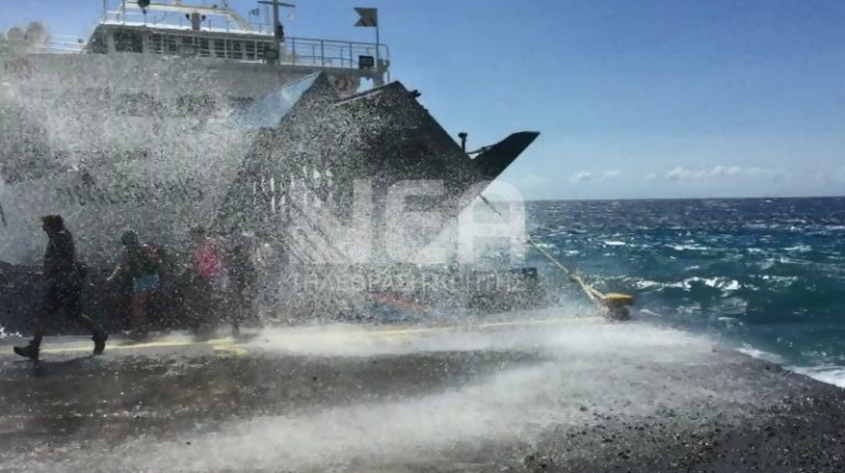 BINTEO: Εικόνες ντροπής στο λιμάνι της Αγίας Ρουμέλης!