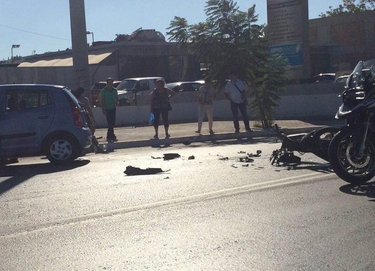Χανιά: Νεαρός τραυματίστηκε σε τροχαίο στους Αγίους Αποστόλους (Photos)
