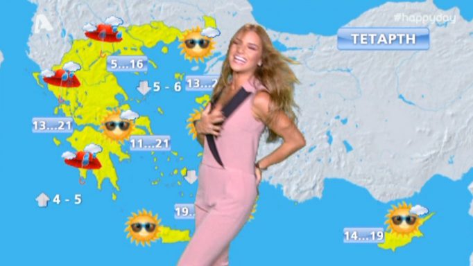 Ελένη Τσολάκη: Αποκαλυπτικό ατύχημα στον καιρό! Το «έπιασε» με παραμάνα…