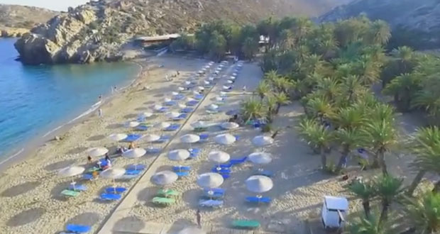 Το μέρος της Κρήτης που έχει πάντα καλοκαίρι, από ψηλά! - Δείτε το εντυπωσιακό βίντεο γυρισμένο με drone