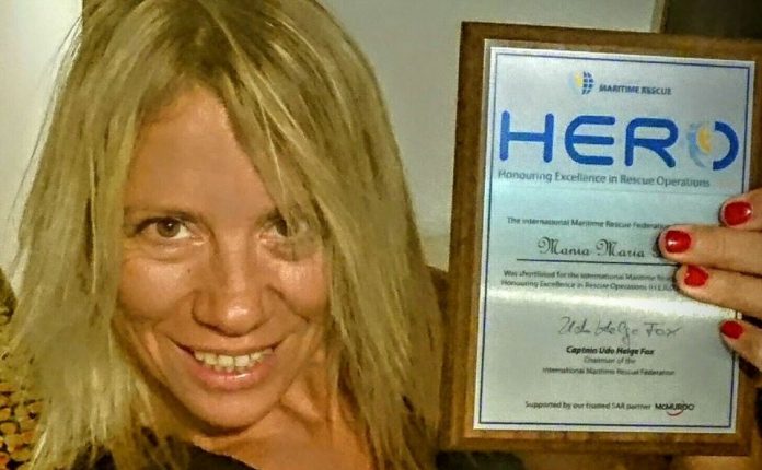 Παγκόσμιο βραβείο ηρωισμού για Χανιώτισσα ναυαγοσώστρια! (Photos)