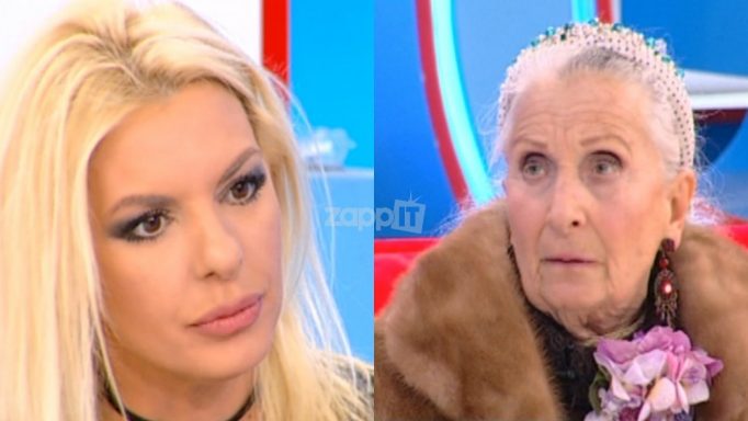 Η αμήχανη στιγμή που η Αννίτα Πάνια ρωτά την Τιτίκα Σαριγκούλη για τη γούνα που φορά!