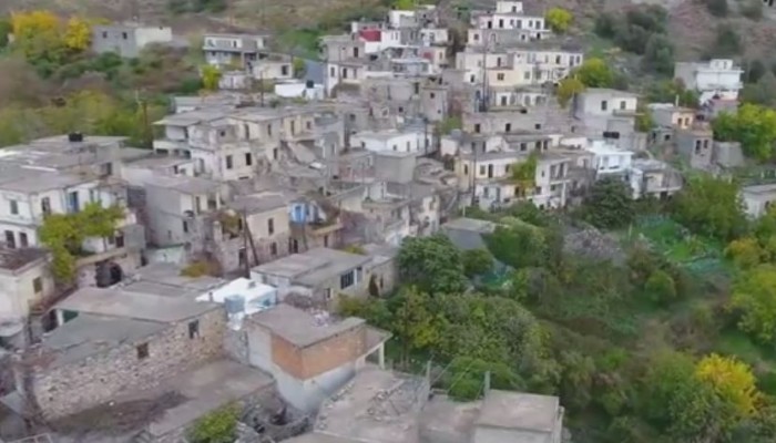 Ένα πανέμορφο αλλά εγκαταλελειμμένο χωριό στην Κρήτη (βίντεο)