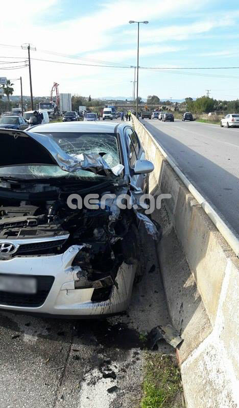 Χανιά: θανατηφόρο τροχαίο στην εθνική οδό (φωτο)
