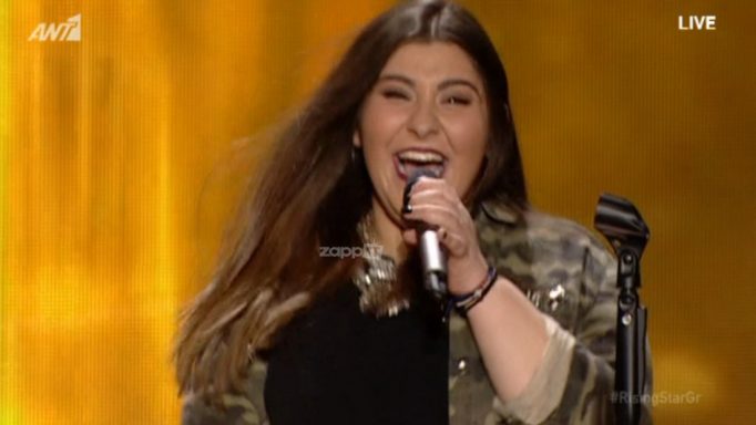 Rising Star: Η τσαχπίνα Αναστασία έκανε θρύψαλα τον τοίχο!