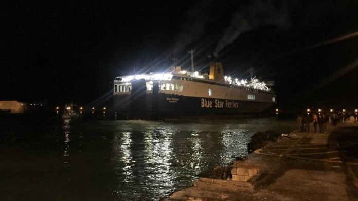 Κρήτη: Ένταση στο λιμάνι - Φωτιά στα γραφεία της ANEK! (Video)