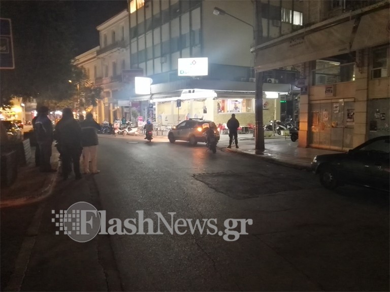 Αναστάτωση στο κέντρο των Χανίων (φωτο)