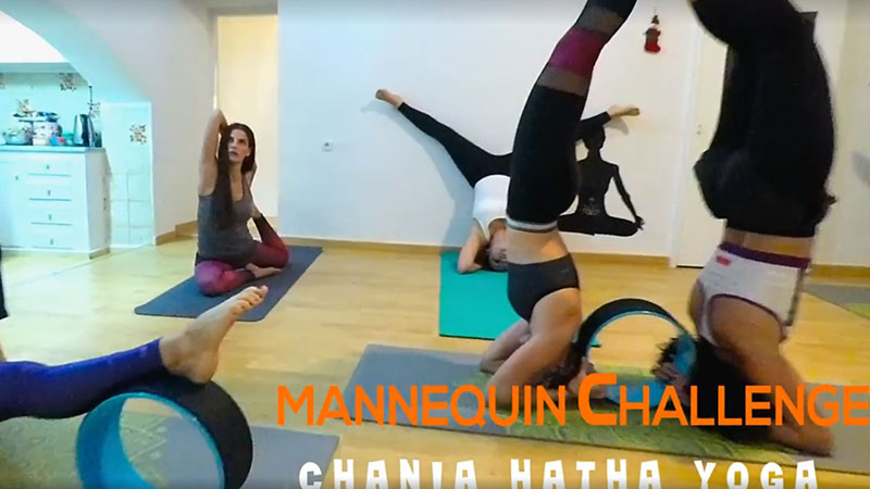 Χανιά: Νέο εντυπωσιακό mannequin challenge από την Chania Hatha Yoga (video)