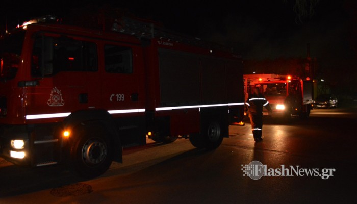 Φωτιά στο γηροκομείο Χανίων - Τραυματίστηκε ηλικιωμένος