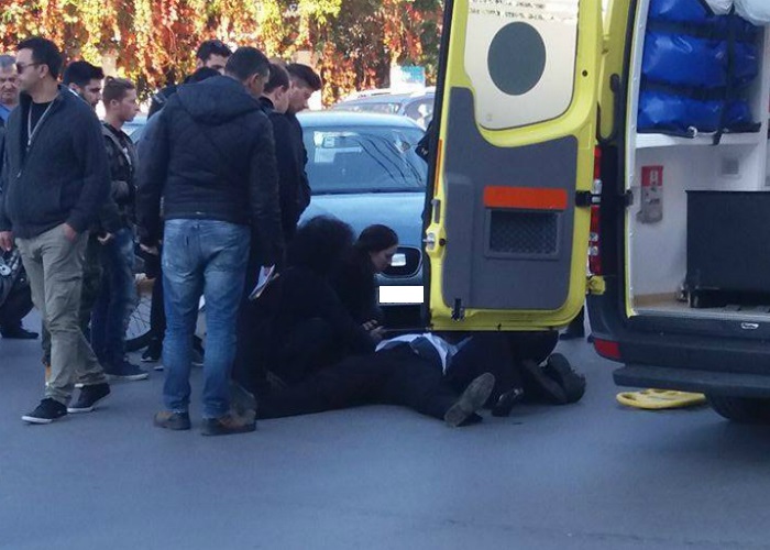 Χανιά: Σύγκρουση αυτοκινήτου με ποδήλατο στο κέντρο της πόλης (φωτο)