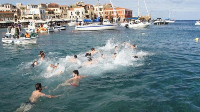 Ο εορτασμός των Θεοφανείων στο Ενετικό Λιμάνι των Χανίων