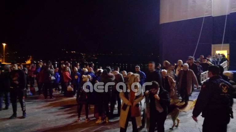 Αναστάτωση στο λιμάνι της Σούδας - Τηλεφώνημα για βόμβα στο πλοίο της γραμμής Χανιά - Αθήνας (φωτο)