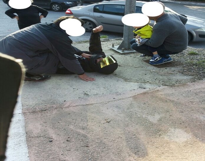 Χανιά: Τραυματίστηκε 24χρονος οδηγός σε τροχαίο στην Ακρωτηρίου (φωτο)