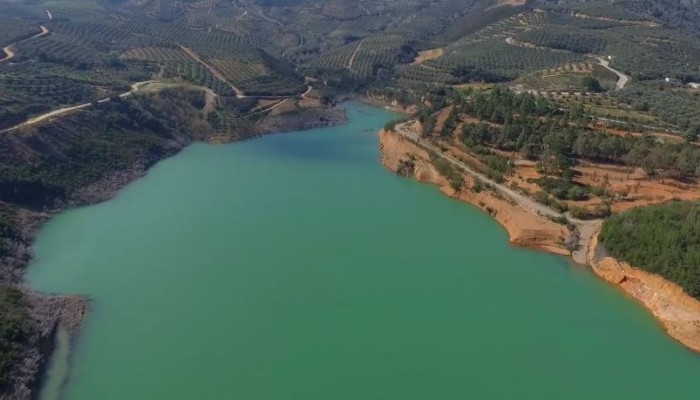 Καταπληκτικά πλάνα από την νέα…λίμνη στα Χανιά (βίντεο)