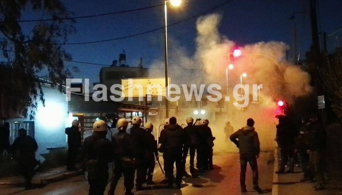 Πεδίο μάχης η λωφ.Σούδας!-Πετροπόλεμος, χημικά και προσαγωγές