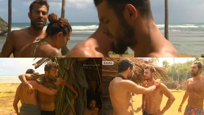 Survivor: Εκτός εαυτού ο Αγγελόπουλος με τον Χανταμπάκη! «Δεν είμαστε όλοι straight»! «Γλυκούλη»!