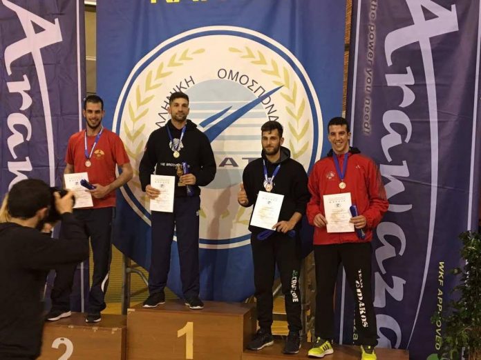 Χάλκινος στο Πανελλήνιο Καράτε ο Χανιώτης Γιάννης Μανωλαράκης