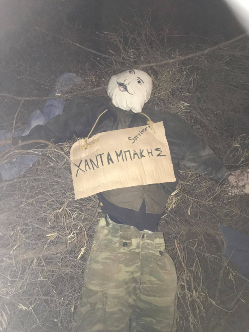 Έβαλαν φωτιά στον Χανταμπάκη του Survivor σε χωριό των Χανίων (φωτό)