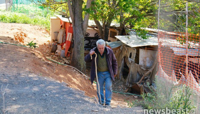 Ο χανιώτης που εκτρέφει κατσίκες δίπλα στη Λεωφόρο Κηφισίας