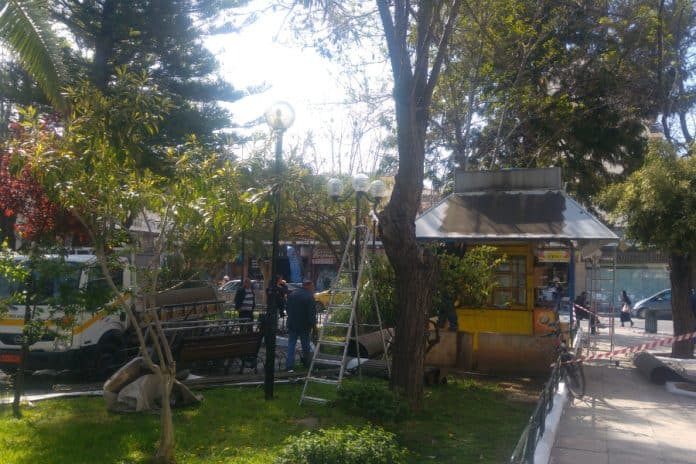 Χανιά: Παρελθόν και το τελευταίο περίπτερο από την Πλατεία 1866 (Photos)