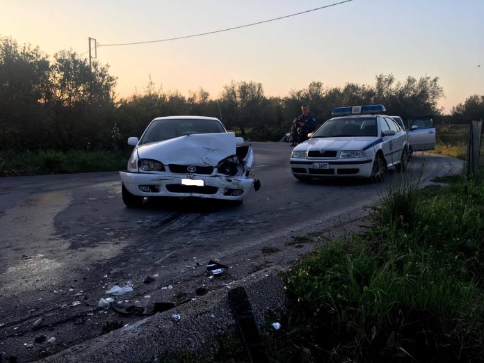 Χανιά: Τροχαίο στο Καμπάνι (Photos)