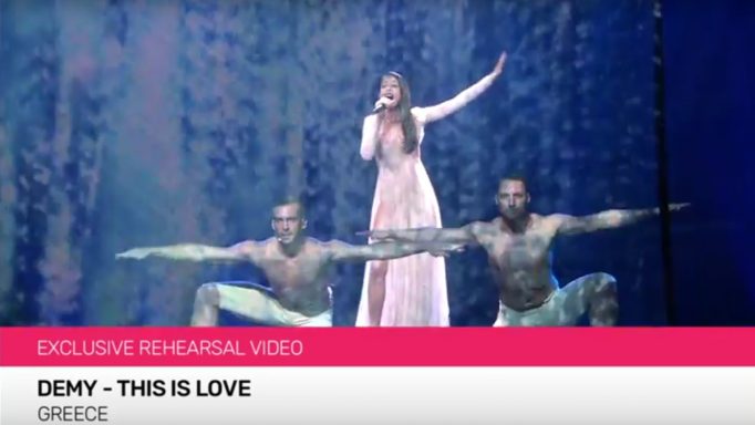 Eurovision 2017: Εντυπωσιακή η δεύτερη πρόβα της Demy με το This Is Love!