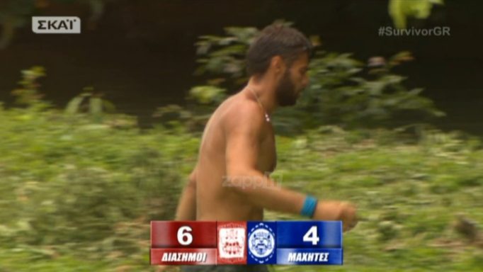 Survivor: Εκτός εαυτού ο Βασάλος χτυπούσε και κλωτσούσε ότι έβρισκε μπροστά του!