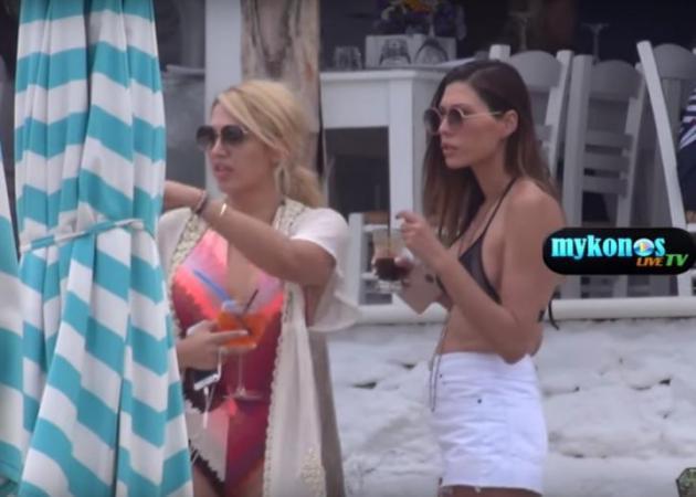 Κωνσταντίνα Σπυροπούλου: Άναψε φωτιές στη Μύκονο με το σέξι μαγιό της!(vid)