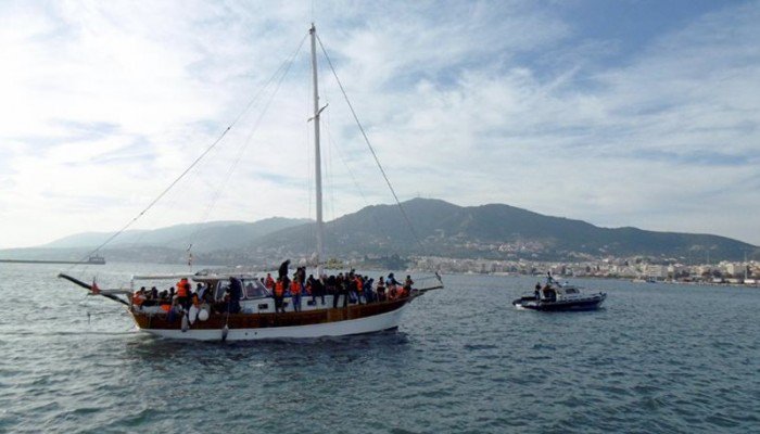 Ιστιοπλοϊκό με μετανάστες εντοπίστηκε ανοιχτά των Χανίων
