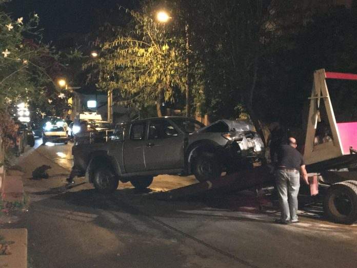 Χανιά: Τροχαίο με τραυματισμό παιδιού - Αγροτικό έπεσε σε τοίχο