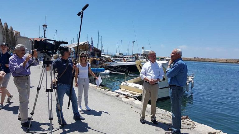 Προβολή Των Χανίων Στις ΗΠΑ! Τηλεοπτικό Συνεργείο Από Γνωστή Αμερικανική Εκπομπή Βρέθηκε Στην Κρήτη