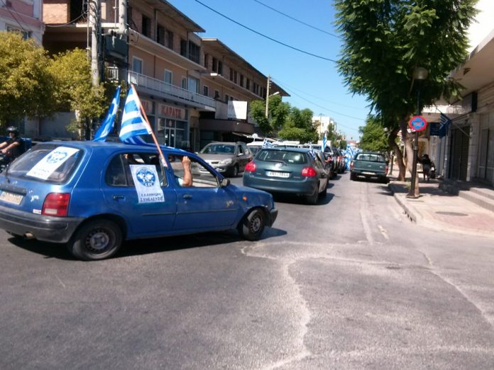 Αναστατώνουν τα Χανιά οι οπαδοί του Σώρρα - Μηχανοκίνητη πορεία στο κέντρο της πόλης (φωτο)