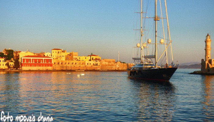 Στα Χανιά το μεγαλύτερο πολυτελές ιστιοφόρο – γιοτ (φωτο)
